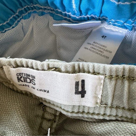 Bundle Set 5PC Toddler Boy 4T Summer Shorts Swim Tops Tee Adidas Bluey - Picture 7 of 7